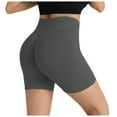 thumbnail image 1 of DHFJKG Womens Workout Seamless Ruched Shorts High Waisted Gym Yoga Buttery Soft Strethcy Shorts Cozy Trousers, 1 of 5