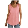 thumbnail image 1 of DHFJKG Workout Tank Tops For Women Sleeveless Scoop Neck Summer Loose Fit Flowy Shirts Yoga Gym Clothes Stylish Top, 1 of 3