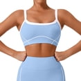 thumbnail image 1 of DHFJKG Workout Yoga Camisole For Women Crop Tops Casual Thin Straps Square Neck Fitted Shirts For Running Gym Versatile Tops, 1 of 4