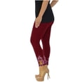 thumbnail image 1 of DHFJKG Yoga Pants Women Casual Lace Elastic Waist Mid Rise Fitness Running Sport Leggings Versatile Tights, 1 of 5