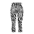 thumbnail image 1 of DHFJKG Yoga Pants Women High Waisted Capri Leggings Zebra Striped Printed Casual Summer Stretchy Soft Athletic Workout Pants, 1 of 2