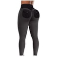 thumbnail image 1 of DHFJKG Yoga Workout Leggings For Women Sports High Waisted Soft Running Fitness Athletic Pants With Back Pockets Versatile Tights, 1 of 9
