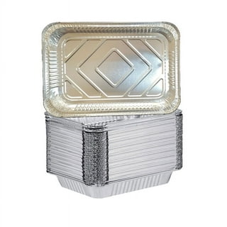 Heavy Duty Aluminum Foil Small Oval Baking Pan 6.25