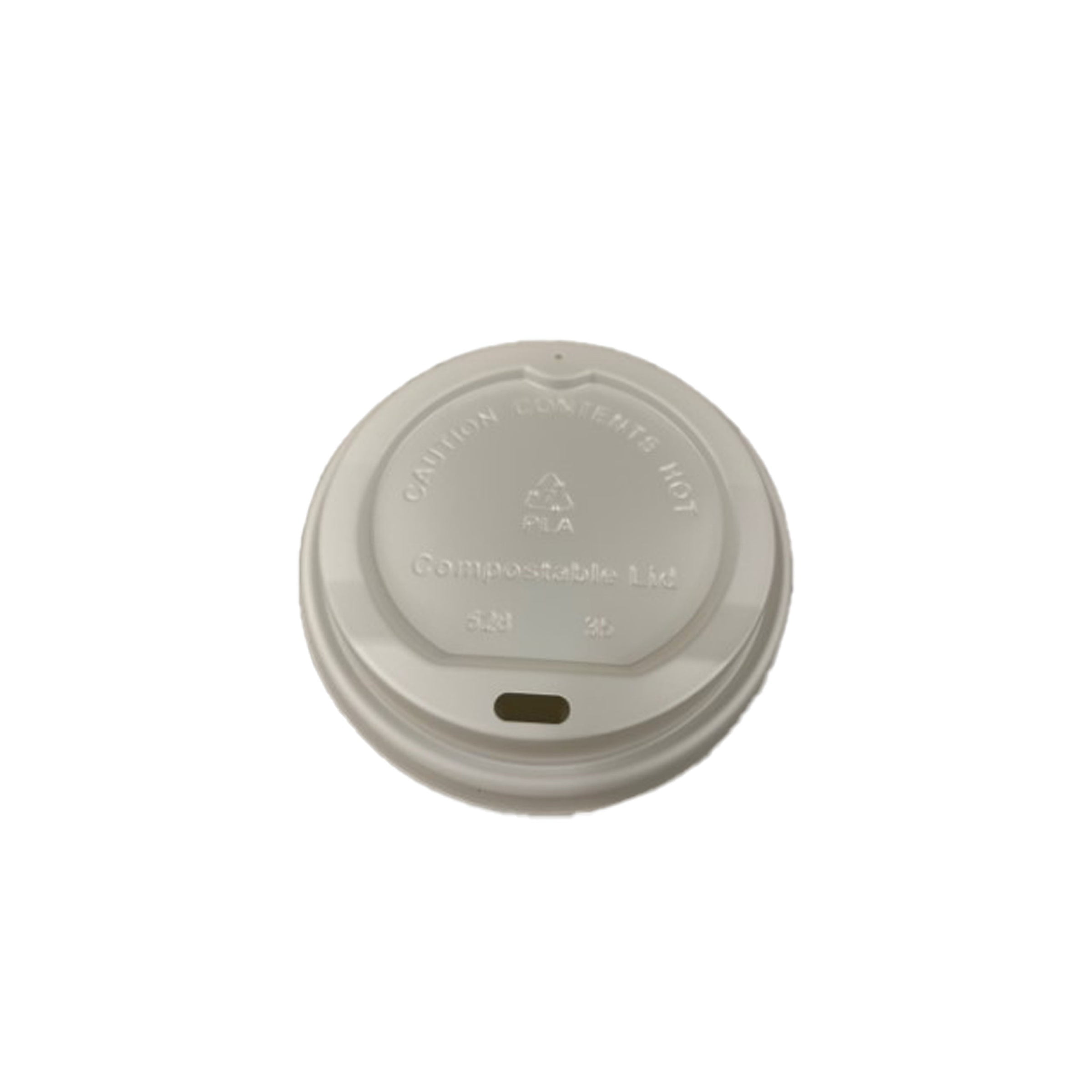 DHG PROFESSIONAL Compostable PLA Lids for Paper Hot Cups, Dome Lids ...