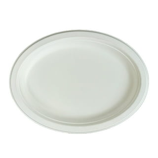 Large oval dinner plates best sale