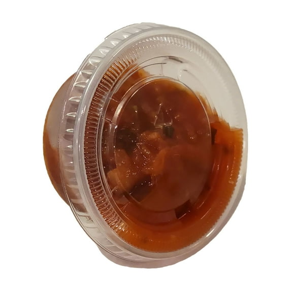 DHG Professional Plastic Clear Portion Cups 3.25 oz with Lids, Souffle Cups, 2500 Sets, Leak-Free, Stackable and Easy Storage