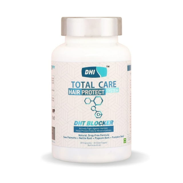 DHI DHT Blocker Contain Saw Palmetto & Pumpkin Seed Powder Controls