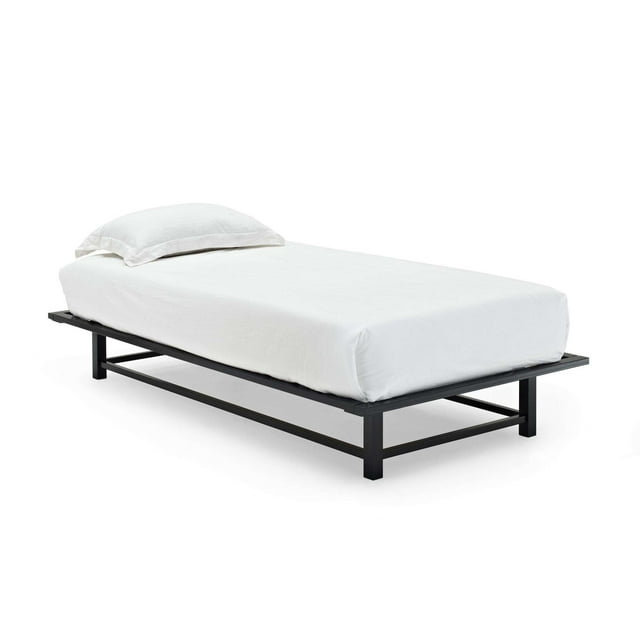 DHI Parsons Metal Ledge Platform Bed, Multiple Colors and Sizes