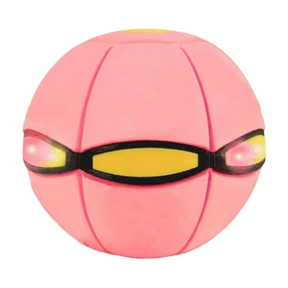 DHKATR Bouncing | Children’s Bouncing | Metaball Flying Saucer Disc | Toy Red ( Lights) | Parent Child Interactive Toy,Maca Powder