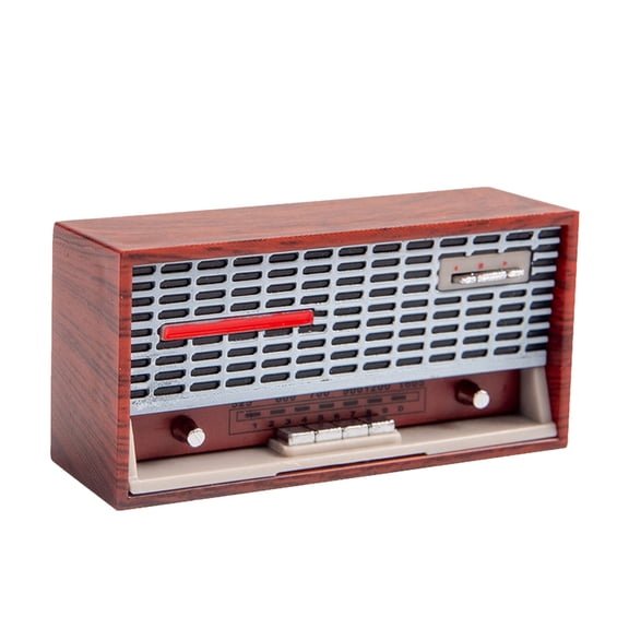 DHKATR Retro Radio Recorder Miniature Model Dollhouse Decorations Desktop Decorations Clearance