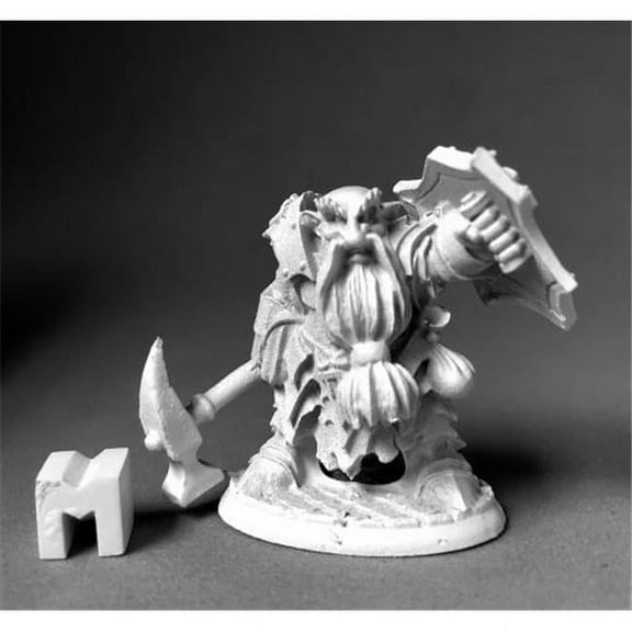 Reaper Miniatures Dark Dwarf Smiter #03899 Dark Heaven Unpainted Metal Figure