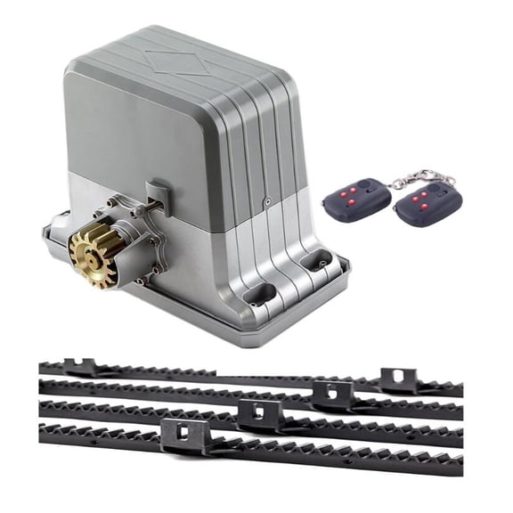 DHL Free Waterproof Sliding Automatic Gate Opener 1800kg Motor Engine With 6m 7m 8m 9m Racks Optional