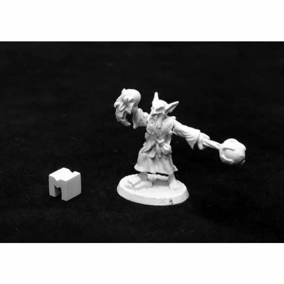 Grixus Goblin Wizard Miniature 25mm Heroic Scale Dark Heaven Legends Reaper Miniatures