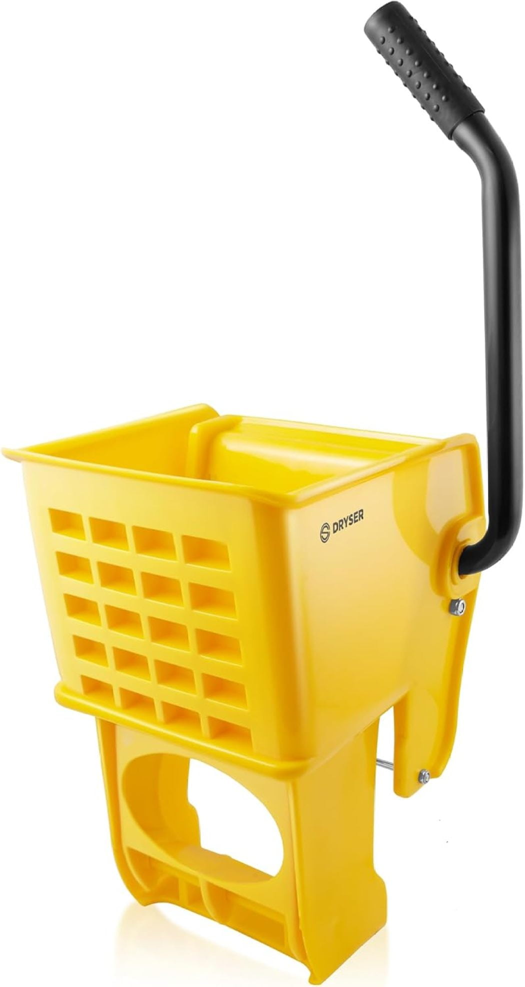 DHMF Side Press Wringer Replacement for Commercial Mop Bucket, 26 and 33 qt - Yellow