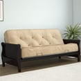 thumbnail image 1 of DHP 8 Inch Independently Encased Coil Futon Mattress, Oatmeal Linen, 1 of 10