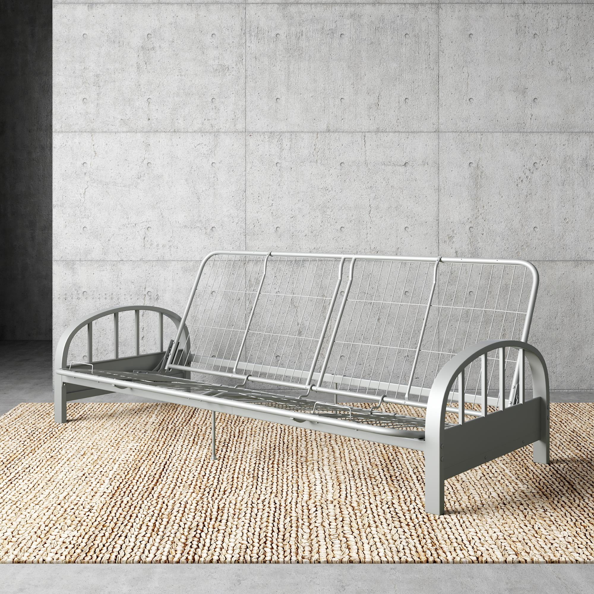 Metal futon frame online walmart