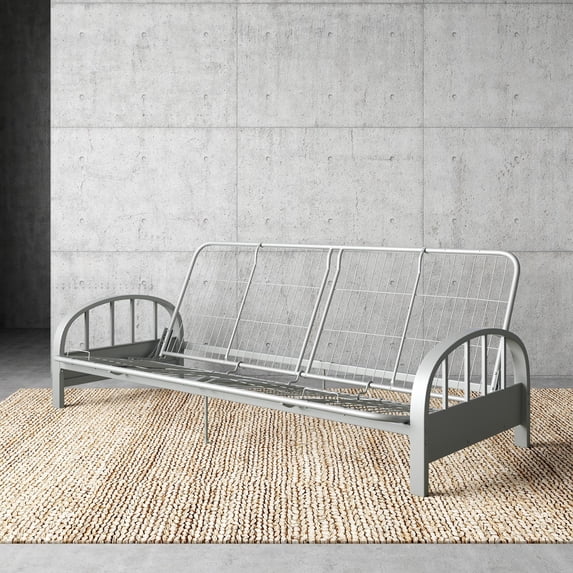 DHP Aiden Futon Frame, Silver