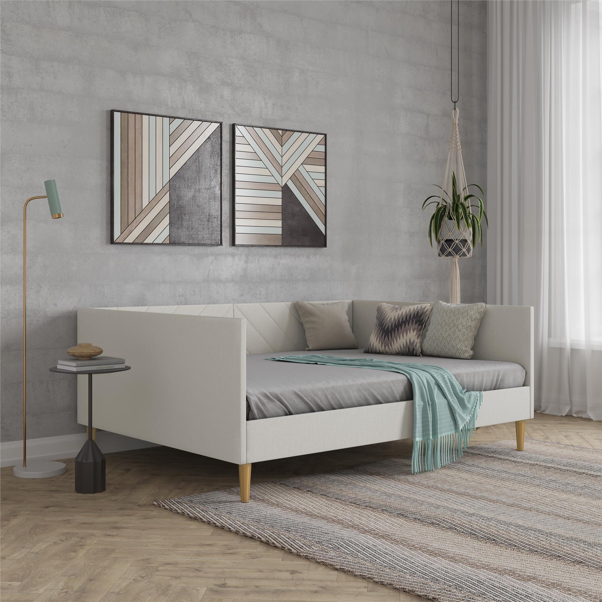 Full size cheap upholstered daybed