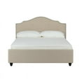 thumbnail image 1 of DHP Averna Upholstered King Panel Bed Beige, 1 of 8