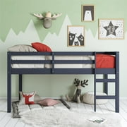 DOREL LIVING DHP Benson Junior Twin Loft Bed, Blue