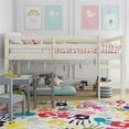 DHP Benson Junior Twin Loft Bed, White