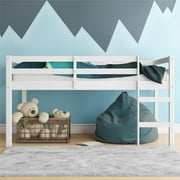 DOREL LIVING DHP Benson Junior Twin Loft Bed, Gray