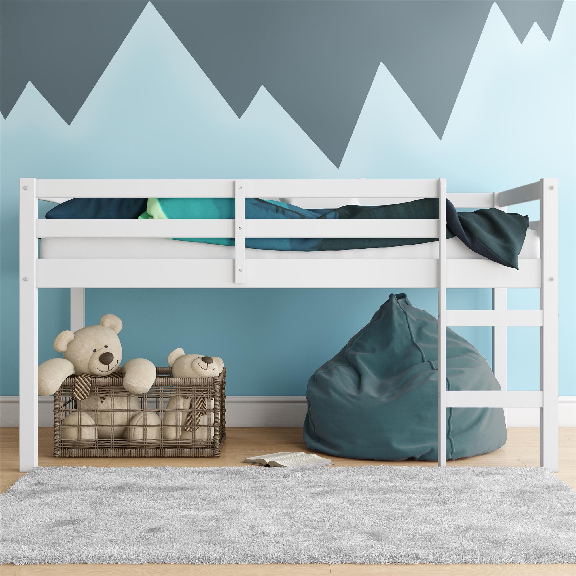 Better Homes and Gardens Kane Twin Loft Bed, Espresso