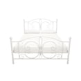 thumbnail image 1 of DHP Bombay Metal Platform Bed Frame with Headboard, Full, White, 1 of 24