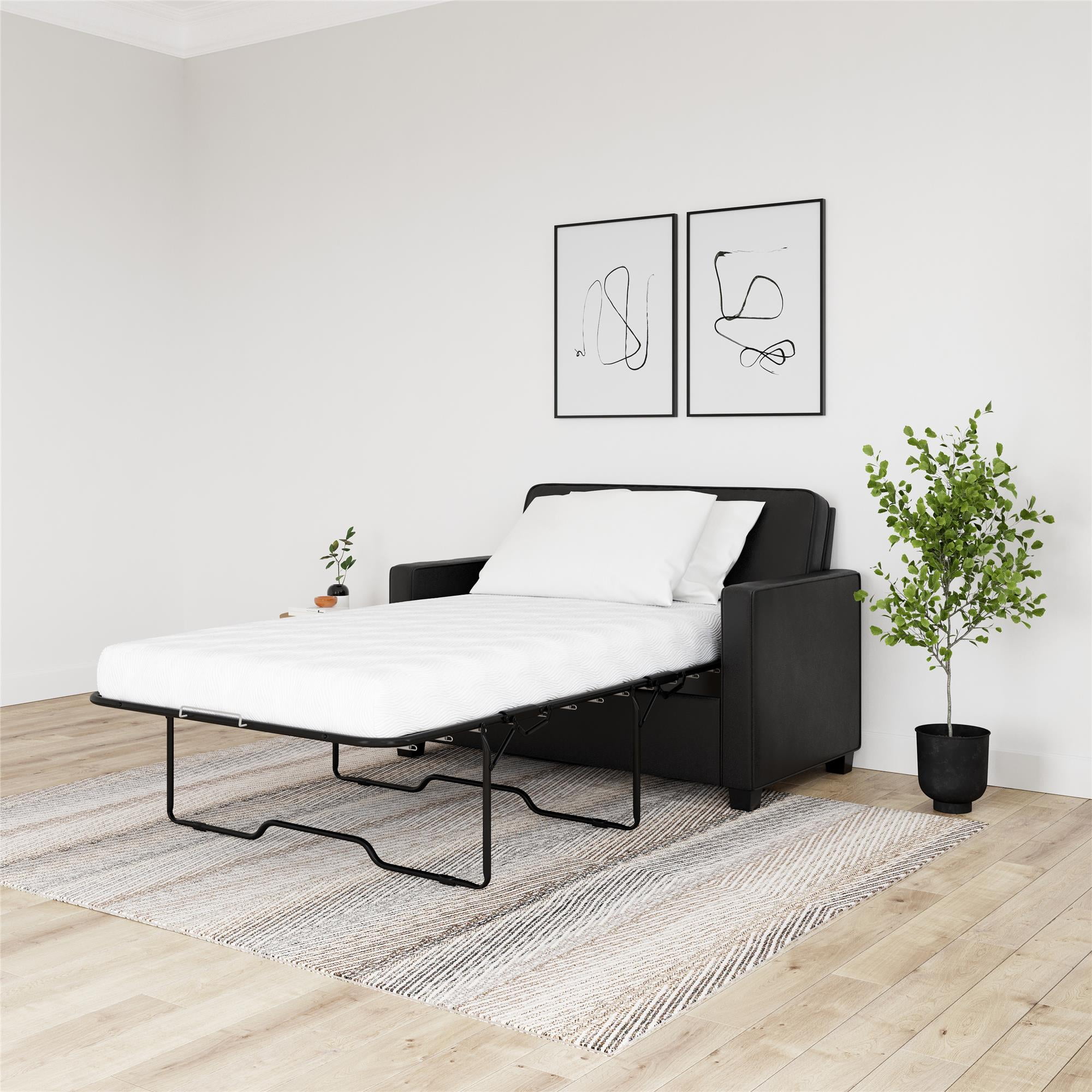 Sleeper sofa sales twin bed