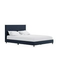 thumbnail image 1 of DHP DE86924 Jimmie Upholstered Queen Bed with USB - Navy Linen, 1 of 1