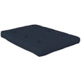 thumbnail image 1 of DHP Eve 8" Thermobonded High Density Full Size Futon Mattress in Blue Microfiber, 1 of 7