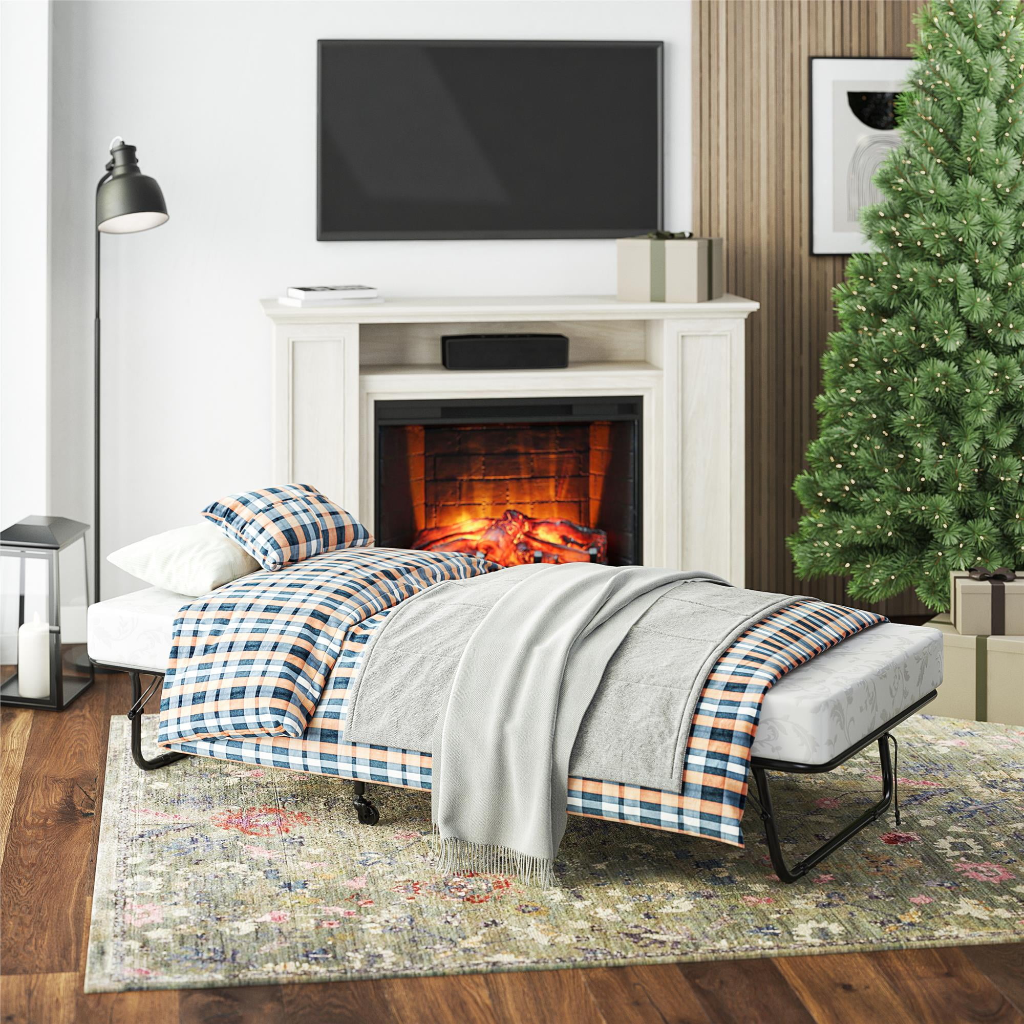 Foldaway double guest bed discount
