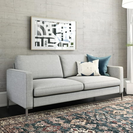 DHP Lexington Gray Linen Sofa – Stylish & Comfortable Seating