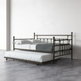 thumbnail image 1 of DHP Manila Metal Daybed and Trundle, Queen/Full Size, Bronze, 1 of 21