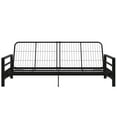 DHP Miles Metal Futon Frame, Black