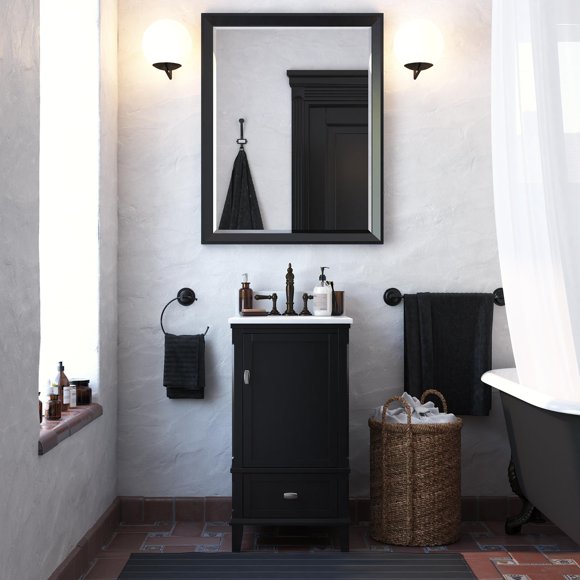 Bathroom Vanity 18 Inch Depth