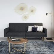 DHP Paxson Futon, Dark Gray Linen