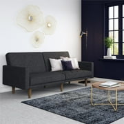 DHP Paxson Futon, Dark Gray Linen