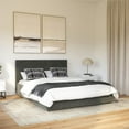 thumbnail image 1 of DHP Rose Tufted Upholstered Storage Bed Frame, Queen, Gray Velvet, 1 of 23