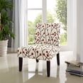 thumbnail image 1 of DHP Teagan Floral Armless Accent Chair, 1 of 4