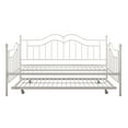 thumbnail image 1 of DHP Tokyo Metal Daybed and Trundle, Full/Twin, White, 1 of 9