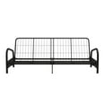 DHP Vermont Metal Futon Frame, Black