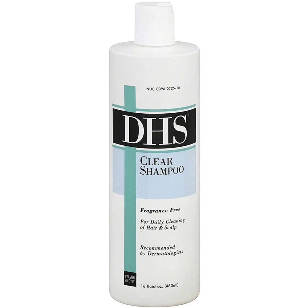 DHS Dermatological Scalp and Hair Shampoo, 16 Fl. Oz. Liquid Bottle