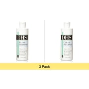 DHS Clear Shampoo For Daily Cleaning Of Hair And Scalp - 8 Oz - 2 Pack