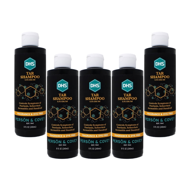 DHS Coal Tar Dandruff & Seborrheic Dermatitis Relief Shampoo 8 oz