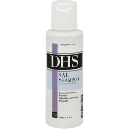 DHS Sal Shampoo, 4 oz (Pack of 3)