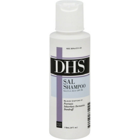 DHS Sal Shampoo, 4 oz (Pack of 3)