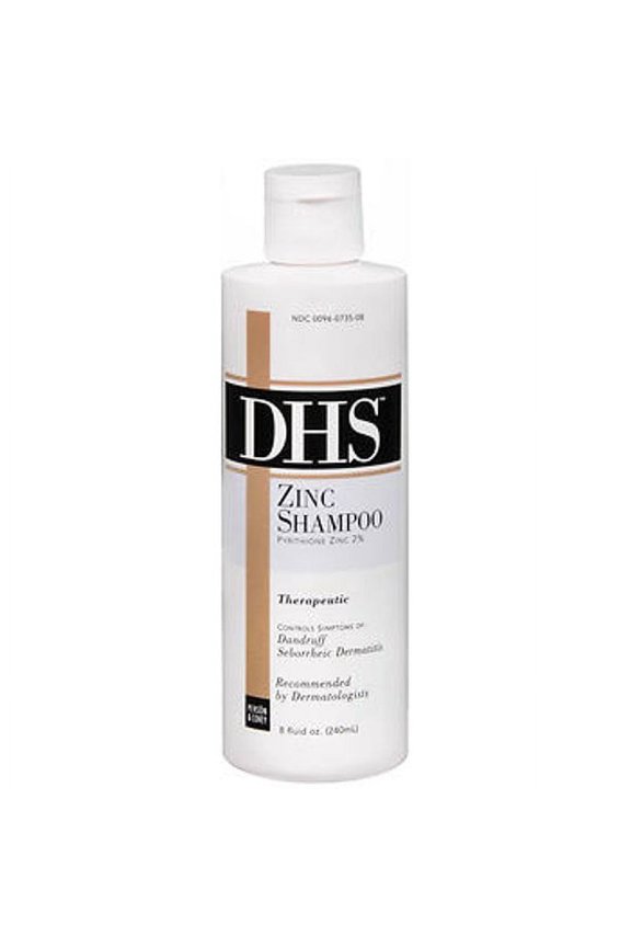 Shampoo Pyrithione Zinc, Dandruff & Seborrheic Dermatitis, 8oz, 7-Pack