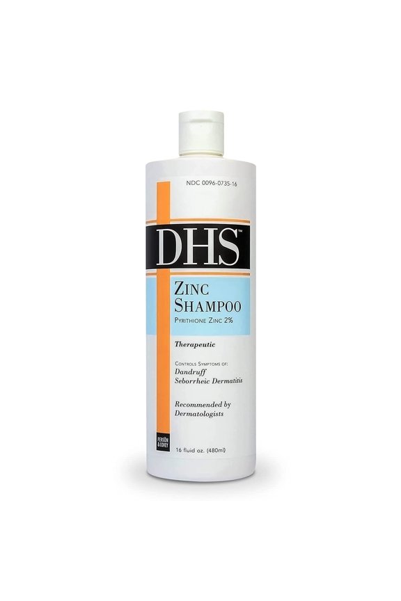 Shampoo Pyrithione Zinc, Dandruff & Seborrheic Dermatitis, 8oz, 9-Pack