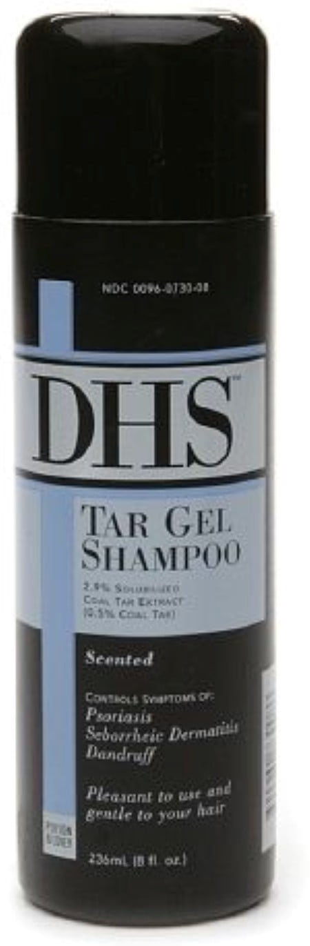 DHS Tar Gel Shampoo Scented 8 oz - (Pack of 6)